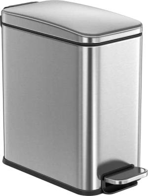 SONGMICS Kosmetikeimer, 10 Liter, Mülleimer Bad,