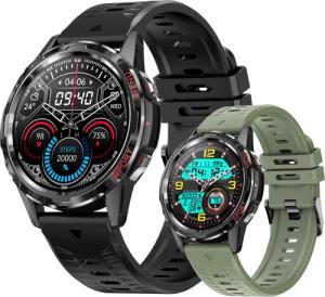 HYIEAR Smartwatch mit Bluetooth-Telefonfunktion, 1,32" HD-Touchscreen,