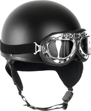 Mil-Tec Schutzhelm Retro Helm Halbschale mit
