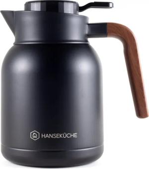 Hanseküche Kaffeekanne Thermoskanne (1,5L) aus hochwertigem