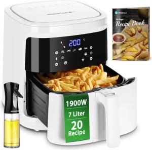 Aigostar Heißluftfritteuse Cube - 7L 1900W
