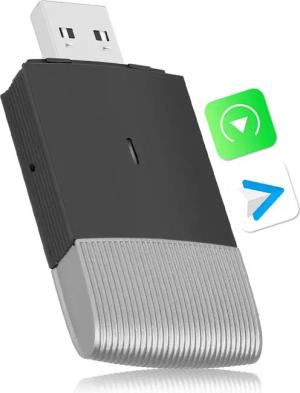 Hikity Wireless CarPlay Android Auto Adapter,