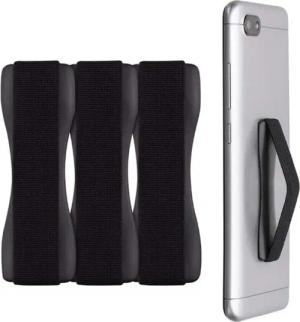 CLM-Tech Handy-Halterung Fingerhalterung Handy 3er Set