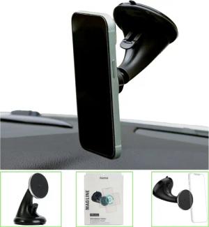 Hama Halterung Handy-Halterung MagLock Magnet Saugnapf,