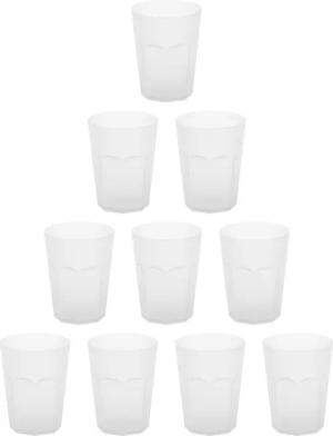 Engelland Becher Plastikbecher in modernen Neonfarben,