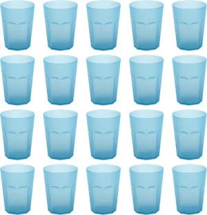 Engelland Becher Plastikbecher in modernen Neonfarben,