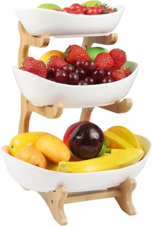 Refined Living Etagere Obstschale, Fruchtkuchen Stehen,