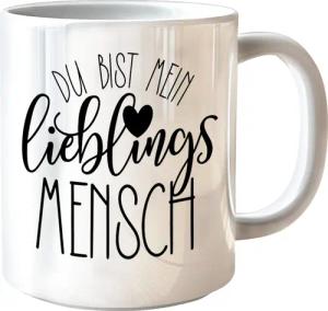 Giftandprint Tasse Lieblingsmensch Valentinstag Valentinstaggeschenk Liebe