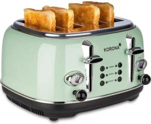 KORONA Toaster Retro Toaster 4 Scheiben,