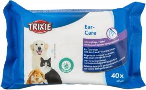 TRIXIE Ohrenreiniger Ohrenpflege-Tücher für Hunde