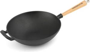 Hanseküche Wok Gusseisen Wok – Hochwertige