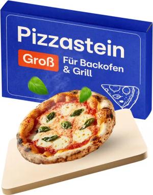 Praknu Pizzastein Pizzastein Eckig, Cordierit, (1-St),