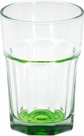 Latte-Macchiato-Glas Grün, Glas