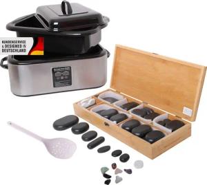 PROMAFIT Schmerztherapiegerät Hot Stone Set "Groß"