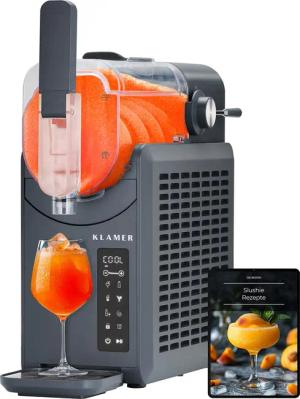 KLAMER Slush-Eismaschine 5 voreingestellte Programme: Slushie,