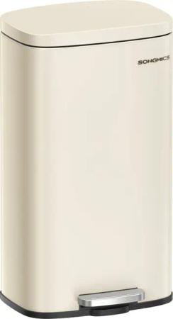 SONGMICS Mülleimer, Müllbehälter, Abfalleimer, 30 L,Softclose