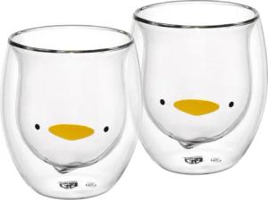 GRÄWE Glas GRÄWE Doppelwandige-Thermogläser, 285ml, 2er
