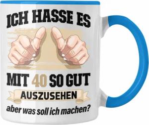 Trendation Tasse Trendation - 40. Geburtstag