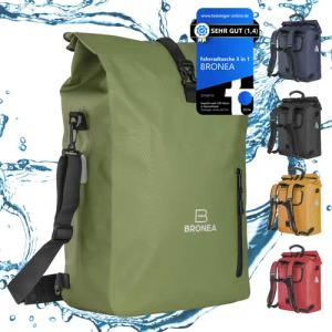 Bronea Fahrradtasche 3 in 1 Wasserdicht