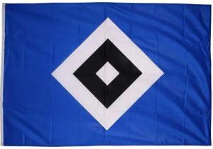 HSV Fahne HSV Hissfahne Schrebergarten 120x180