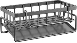 NUODWELL Geschirrständer Spülbecken, Spüle Küchen Organizer