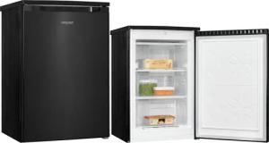 exquisit Gefrierschrank GS81-051C inoxlook-az, 84.5 cm