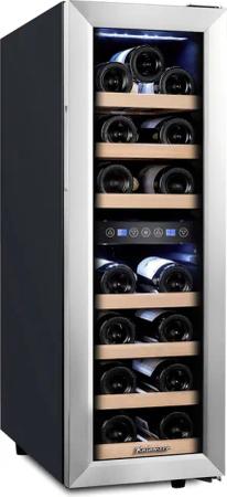 kalamera Weinkühlschrank KRC-75BSS, für 19 Standardflaschen