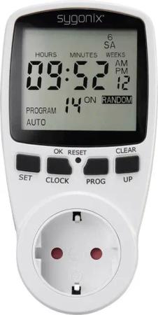 Sygonix Zeitschaltuhr Digitale Wochenzeitschaltuhr Tm2, Timer-Funktion,