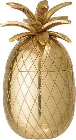 Bloomingville Eiseimer Ananas gold, 1 l,