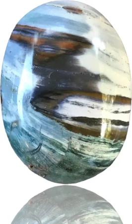 Steinfixx® Mineralstein XL Trommelstein Palmstein Seifenstein