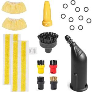 YRIIOMO Reinigungsbürsten-Set Zubehör für Dampfreiniger, Wischmopp,