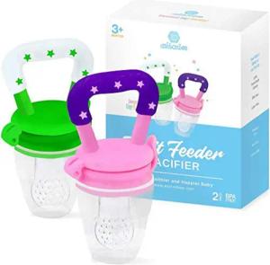 BabyHerz Schnuller Fruchtsauger Set (2er Pack)