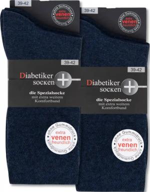 sockenkauf24 Diabetikersocken 6 Paar Damen &