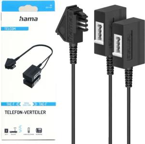 Hama TAE-Verteiler TAE-F zu 2x TAE-F