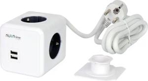 LED-Line AURA line CUBE Adapter 4/5-fach