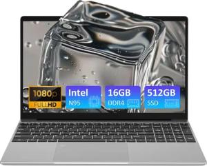 Auusda T152A Laptop, 15.6 Zoll, Intel
