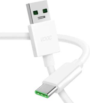 Oppo DL129 Handy-Ladekabel, Smartphone-Kabel, USB-C, USB