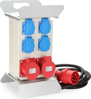 Clanmacy Stromverteiler Baustromverteiler Stromverteilung 2 x