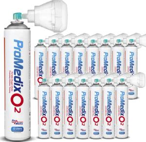 Promedix Inhalator PR-994, 16-tlg., Sauerstoffkonzentration 99,4%,