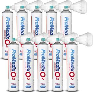 Promedix Inhalator PR-994, 10-tlg., Sauerstoffkonzentration 99,4%,