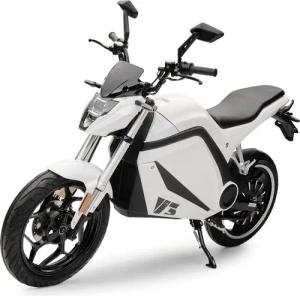 Burnout E-Motorroller Motorrad V3 Weiß, 3000