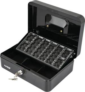 HMF Geldkassette Bargeldkasse mit herausnehmbarem Münzzählbrett