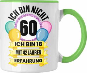 Trendation Tasse Trendation - 60. Geburtstag