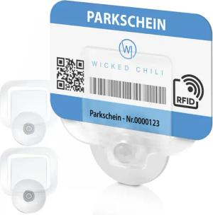 Wicked Chili Halterung Parkscheinhalter Clip für