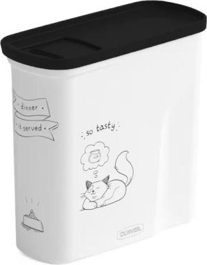 Curver Vorratsdose Futtercontainer Katze Dinner is