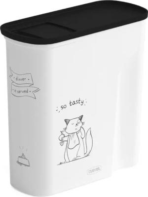 Curver Vorratsdose Futtercontainer Katze Dinner is