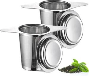 SinLaw Teesieb Teefilter 2-teiliges,passend für Teefilter