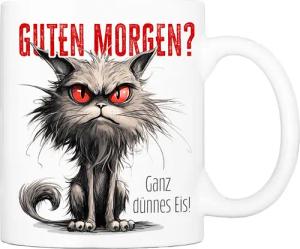 Cadouri Tasse mit Spruch GUTEN MORGEN?