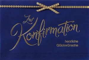 BSB Grußkarten Konfirmation - Glückwunschkarte im