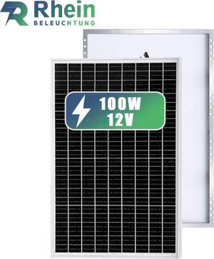 Rhein Beleuchtung Solarmodul 100 W 12